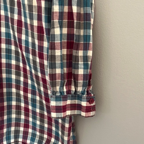 Plaid Long Sleeve Shirt Canyon River Blues - Picture 3 of 10